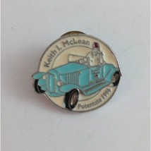 Vintage 1996 Keith l. McLean Potentate Moila Shriner Driving Blue Car Ha... - £6.59 GBP