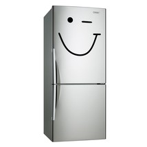 ( 35&#39;&#39; x 26&#39;&#39;) Vinyl Fridge Decal Wink Smiley Face / Cute Happy Smile To... - £25.92 GBP