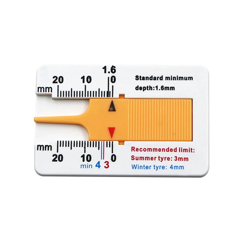 0-20mm Car Tyre Tread Depth Vernier Caliper Ruler Wheel Tire Thickness Measuring - $95.90