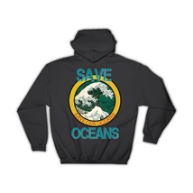 Eco Friendly Save Our Oceans : Gift Hoodie Waves Kraft Carton Recycling Preserve - £28.32 GBP