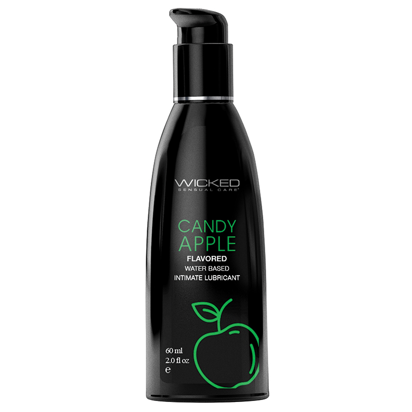 Wicked Aqua Flavored Lube-Candy Apple 2oz