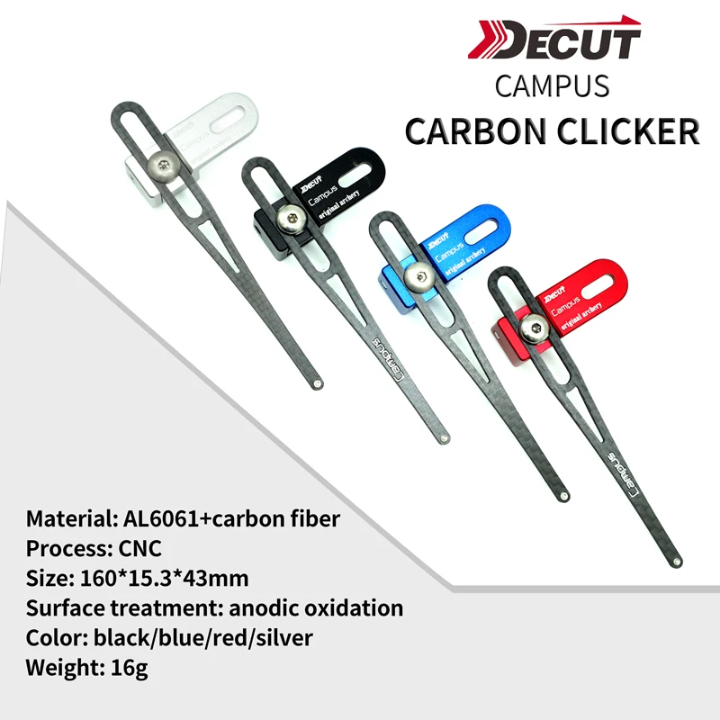 Sporting Decut Archery A Clicker CAMPUS Aluminum + Carbon Arrow Clicker Signal S - £57.01 GBP