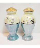 1960 Salt &amp; Pepper Shakers Japan Ceramic Hand Painted Floral Vintage - $49.03 CAD