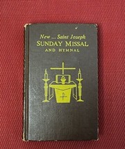 1966 New Saint Joseph Sunday Missal &amp; Hymnal Catholic Brown Hb - £7.58 GBP