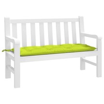 Garden Bench Cushion Bright Green 47.2&quot;x19.7&quot;x2.8&quot; Oxford Fabric - $101.49