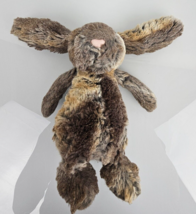 Jellycat Small 8&quot; Woodland Babe Bunny Plush Stuffed Animal Toy Brown Marbled - £11.91 GBP