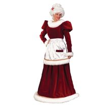 Fun World Costumes Women&#39;s Velvet Mrs. Santa Dress Adult Costume, Red/Wh... - £191.30 GBP