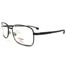 Carrera Eyeglasses Frames 8848 VZH Black Gray Square Full Rim 55-18-140 - £58.53 GBP