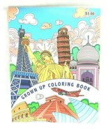 Grown Up Adult Coloring Book Color Pages Towers Buildings Landmarks 32 p... - £2.35 GBP