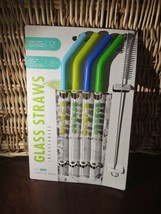 Glass Straws Reusable - £14.72 GBP