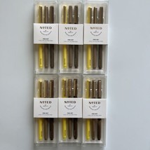Noted by Post it Felt Tip Colored Pens Yellow Brown 6 Pack - £12.90 GBP
