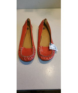 Route 66 Orange #15317 Deanna Flats Size 9M Women&#39;s Shoes (NEW) - £11.85 GBP