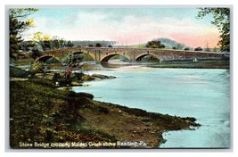 Maiden Creek Stone Bridge Reading Pennsylvania PA UNP DB Postcard T2 - £2.92 GBP