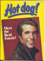 Hot Dog! #14 1982-Fonzie-Henry Winkler-Peanuts-Charles Schulz-VG - $37.83