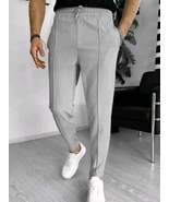 Men&#39;s Full Size Drawstring Casual Pants Plus Size - $31.49