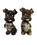Vtg 1940s Begging Dog Puppy Figurines Ceramic Occupied Japan Wartime Sou... - $32.40 CAD