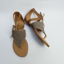 Emu Australia Womens Shoes Sandals Thong Lace Flats Beige Size US 8 EU 39 - £31.28 GBP