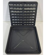 Ronco Showtime Rotisserie 4000 5000 DRIP TRAY PAN w/ GRATE 12&#39; x 12&quot; Bro... - £7.03 GBP