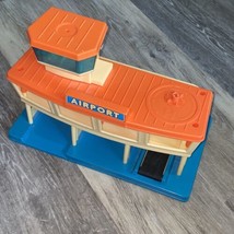 Vintage 1984 PLAYWORLD Toys Airport Control Tower &amp; Accessories Hong Kong - £7.80 GBP