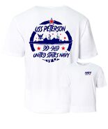 USS PETERSON DD-969  Performance T-Shirt.  US NAVY - €19,89 EUR+
