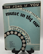 Music Sheet Music In the Air  Musical The Song is You 1923 Hammerstein Kern - £6.02 GBP