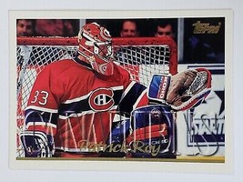 1995 Patrick Roy Topps Nhl Hockey Card # 60 Vintage Montreal Canadiens Goalie - £3.98 GBP