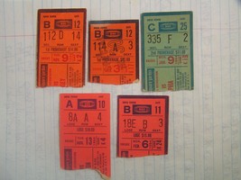 NBA New York Knicks Ticket Stubs MSG 1982 & 84 $ 5.95 Each or make offer on lot - $5.89