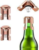 Champagne Sealer Stopper, Ecoyes Stainless Steel Sparkling Wine Bottle P... - $3.46