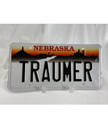 TRAUMER Vintage Vanity License Plate Nebraska Personalized Auto Man-Cave... - $1,525.82 MXN
