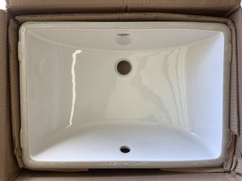 American Standard 0614000.020 Studio Undermount Rectangular Bathroom Sink -White - $158.90