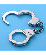 Mini Handcuffs Key Ring Metal Keychain Keyring Handcuff Key Chain Holder - $10.36
