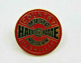 Country Music Hall of Fame and Museum Nashville Tennessee TN Pinback Pin Vintage - £11.42 GBP