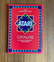 Atari Catalog Video Game System 1981 45 Game Program Cartridges - £7.83 GBP