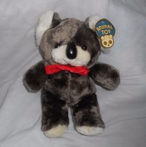 12" Vintage 1986 Stuffed Koala Teddy Bear Animal Toy Plush Gray & White W/ Tag - $23.75