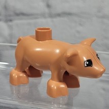 LEGO Duplo Pig Farm Barnyard Animal Figure Pink Piglet Hog  - $4.94