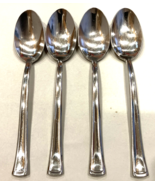 Set Of 4 Dansk Orion 18/10 Stainless Steel Place Oval Soup Spoon Flatwar... - €25,78 EUR