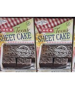 Heb Chocolate Sheet Cake Mix. 2 Box Bundle.  - $1,128.43 MXN