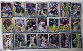 2015 Topps Series 1 &amp; 2 Tampa Bay Rays Team Set of 21 Baseball Cards - £1.58 GBP