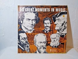 50 Great Moments In Music (2) LP&#39;s 33 1/3 Vinyl  Records - Fast Ship! - £10.00 GBP