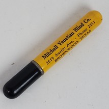 Vintage Mitchell Venetian Blind Company Advertising Roller Stick - £8.21 GBP