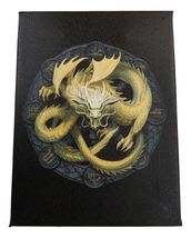 Anne Stokes Imbolc Drake Sabbats Wheel of The Year Dragon Canvas Wall Decor - $14.99