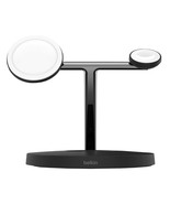 Belkin 3-in-1 Wireless Charger with MagSafe Charging 15W, Black BU002-BK-CC - $123.02 CAD