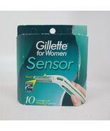 Gilette for Women SENSOR 10 Cartridges Sealed VTG - €33,74 EUR