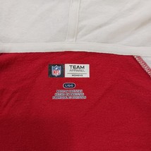 Arizona Cardinals NFL Team Apparel Womens L Red/White Full Zip Sweatshirt Hoodie image 11