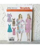 Simplicity Dress Sleeves or Sleeveless Sewing Pattern #3774 Misses' 6-14... - €8,17 EUR Simplicity Dress Sleeves or Sleeveless Sewing Pattern #3774 Misses' 6-14... - €8,17 EUR