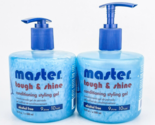 Master Tough And Shine Conditioning Styling Gel 16.9 Ounces Each Lot Of 2 - £33.88 GBP