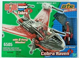 BTR Gi Joe Vs Cobra Cobra Raven Wild Weasel 6505 Sealed 39pc Hasbro 2003 New SH2 - £34.36 GBP