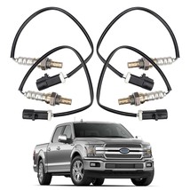 4pcs FEXON Oxygen Sensor Upstream Downstream O2 Sensor Compatible with Ford F150 - $79.26