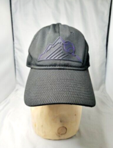 Colorado Rockies Baseball Hat Cap Black New Era 9Twenty Adjustable Strap - £9.83 GBP