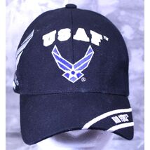 USAF United States Air Force Wings New Insignia w/ Air Force on Brim Str... - $11.40